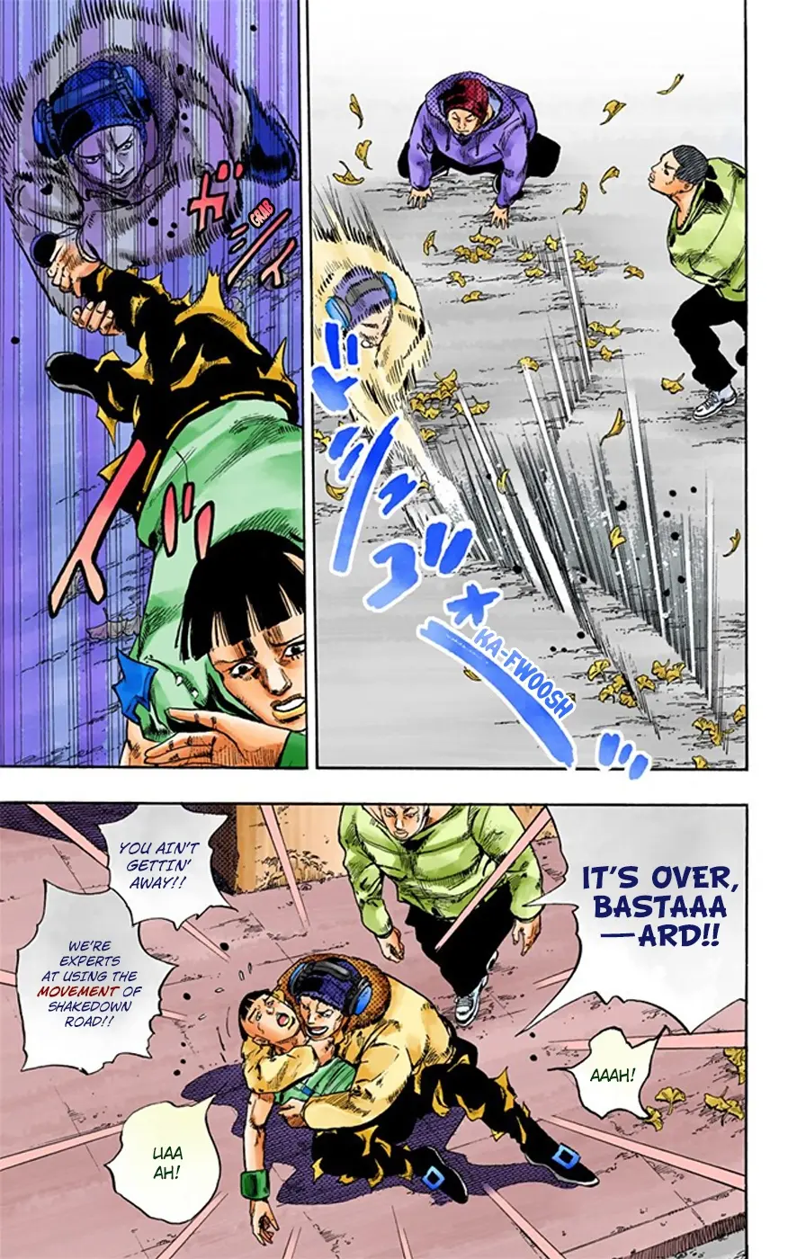 JoJo's Bizarre Adventure, Part 8: JoJolion Colored Manga, chapter 20, page 38
