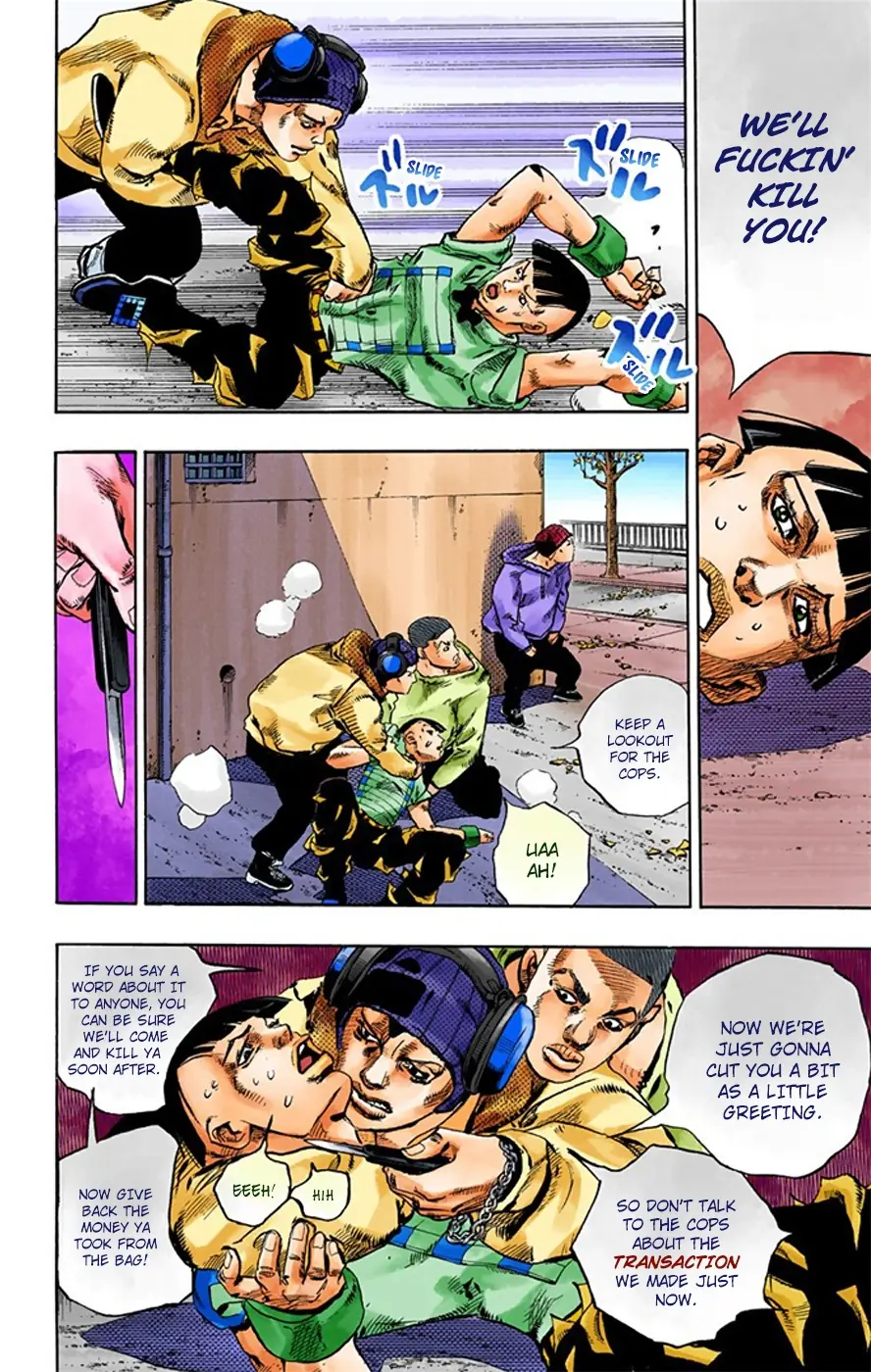 JoJo's Bizarre Adventure, Part 8: JoJolion Colored Manga, chapter 20, page 39