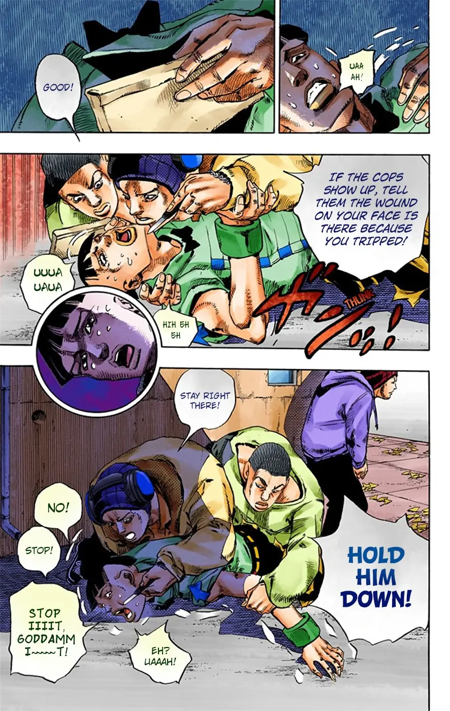 JoJo's Bizarre Adventure, Part 8: JoJolion Colored Manga, chapter 20, page 40
