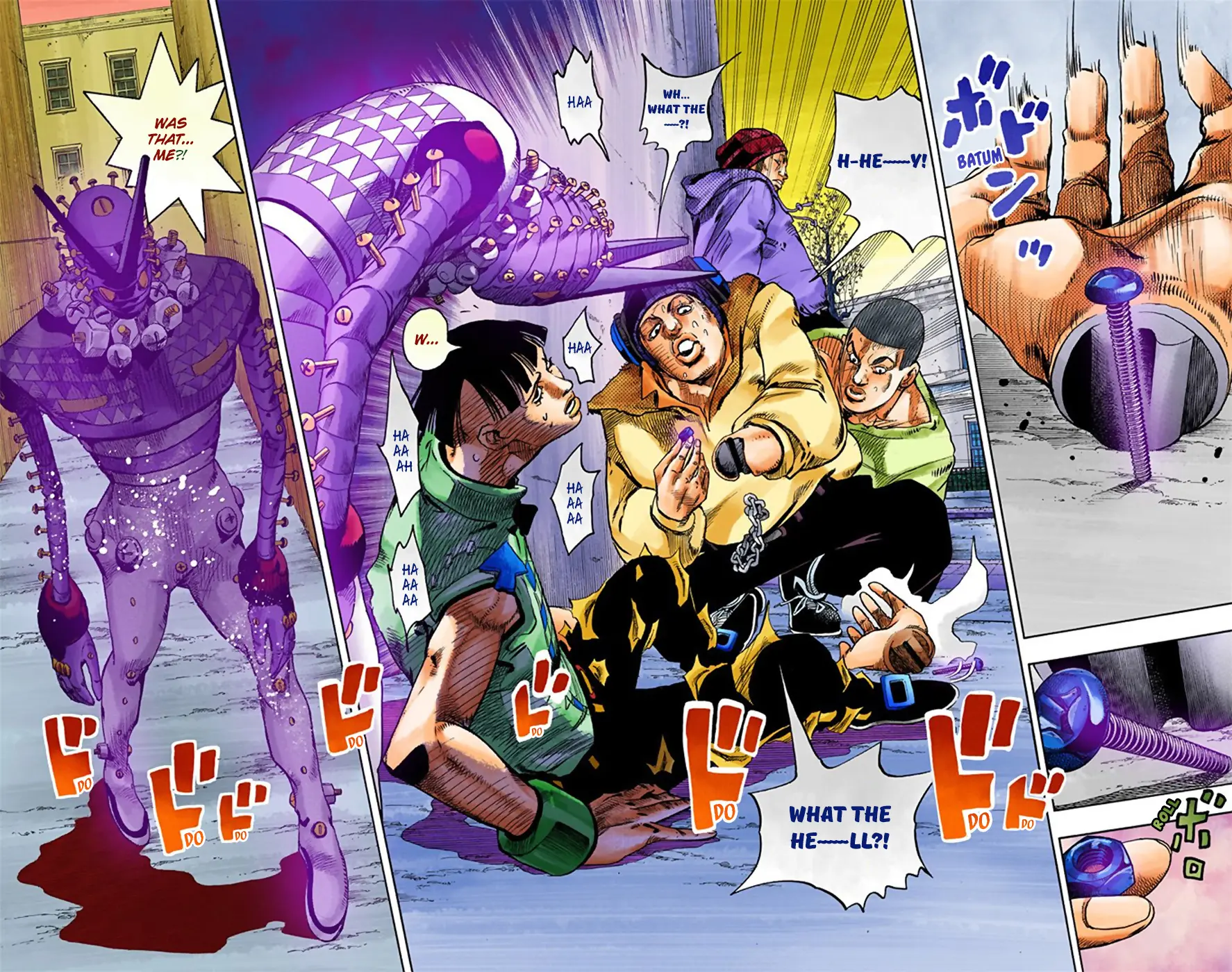 JoJo's Bizarre Adventure, Part 8: JoJolion Colored Manga, chapter 21, page 4