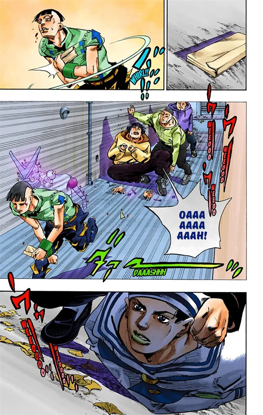 JoJo's Bizarre Adventure, Part 8: JoJolion Colored Manga, chapter 21, page 10