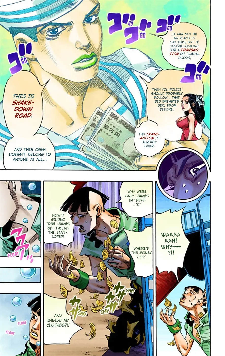 JoJo's Bizarre Adventure, Part 8: JoJolion Colored Manga, chapter 21, page 18