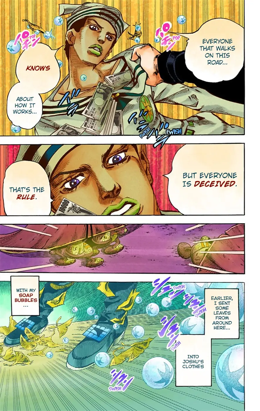 JoJo's Bizarre Adventure, Part 8: JoJolion Colored Manga, chapter 21, page 20