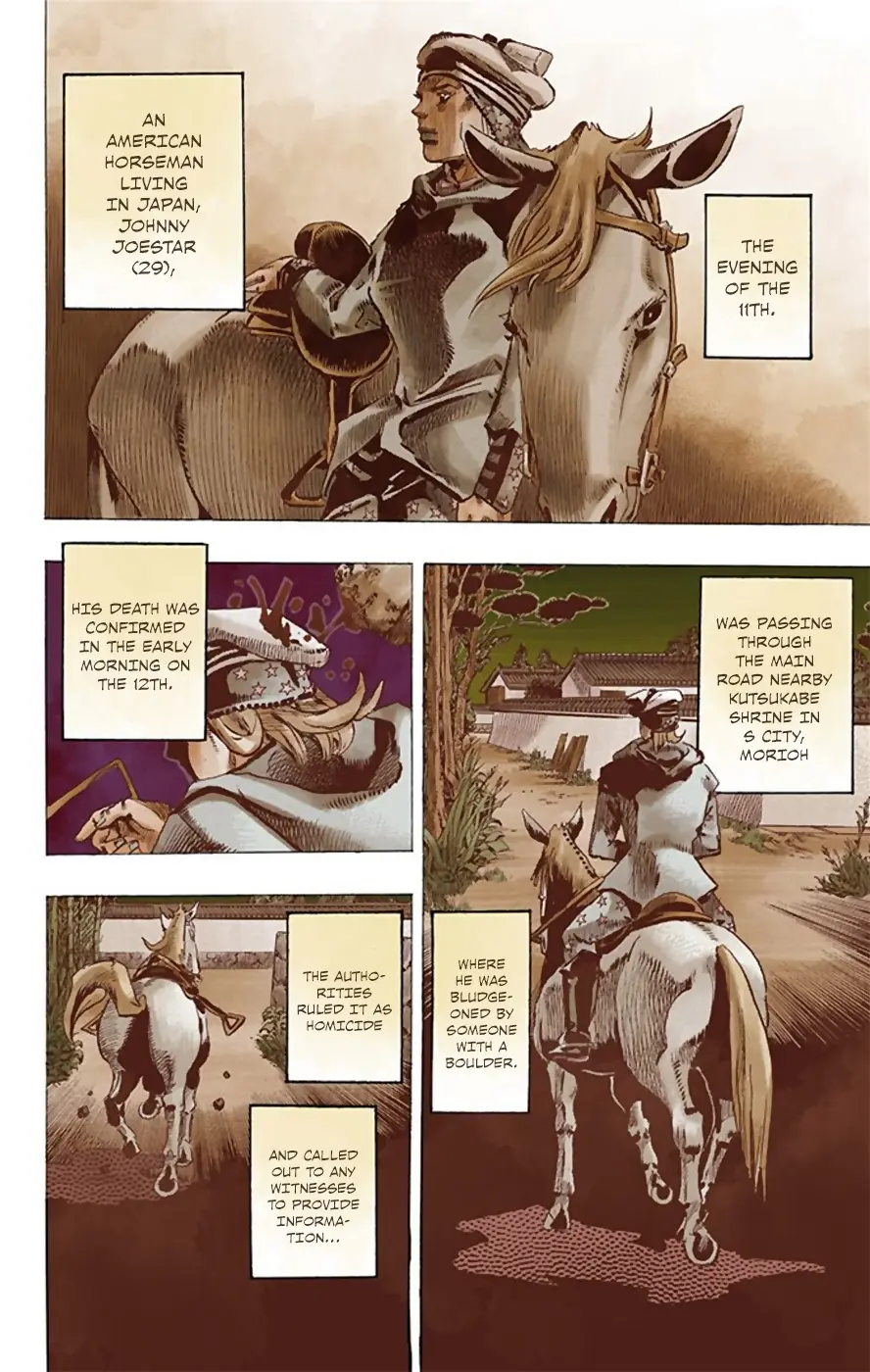 JoJo's Bizarre Adventure, Part 8: JoJolion Colored Manga, chapter 21, page 30