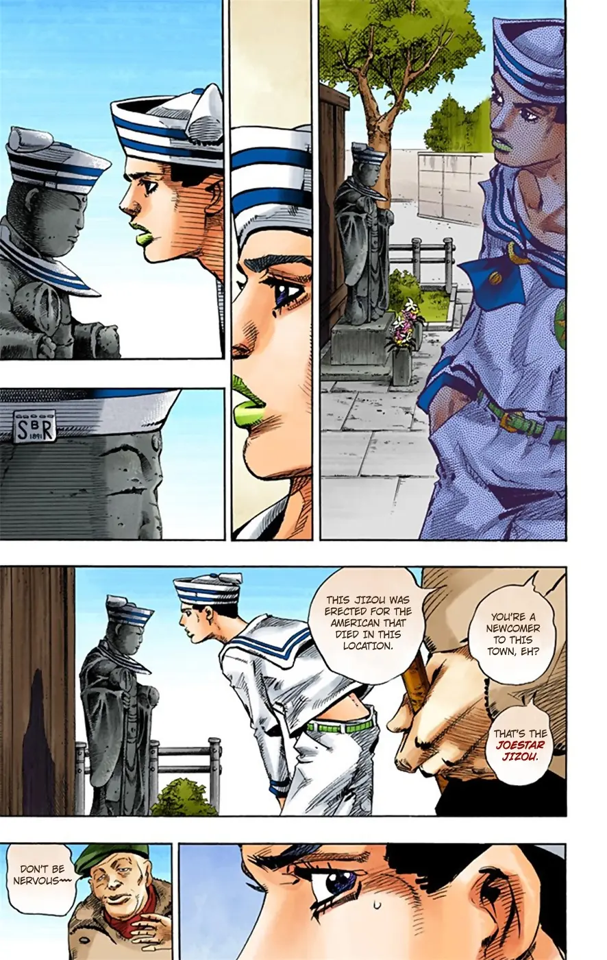 JoJo's Bizarre Adventure, Part 8: JoJolion Colored Manga, chapter 21, page 37