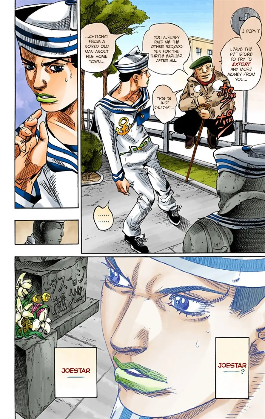 JoJo's Bizarre Adventure, Part 8: JoJolion Colored Manga, chapter 21, page 38