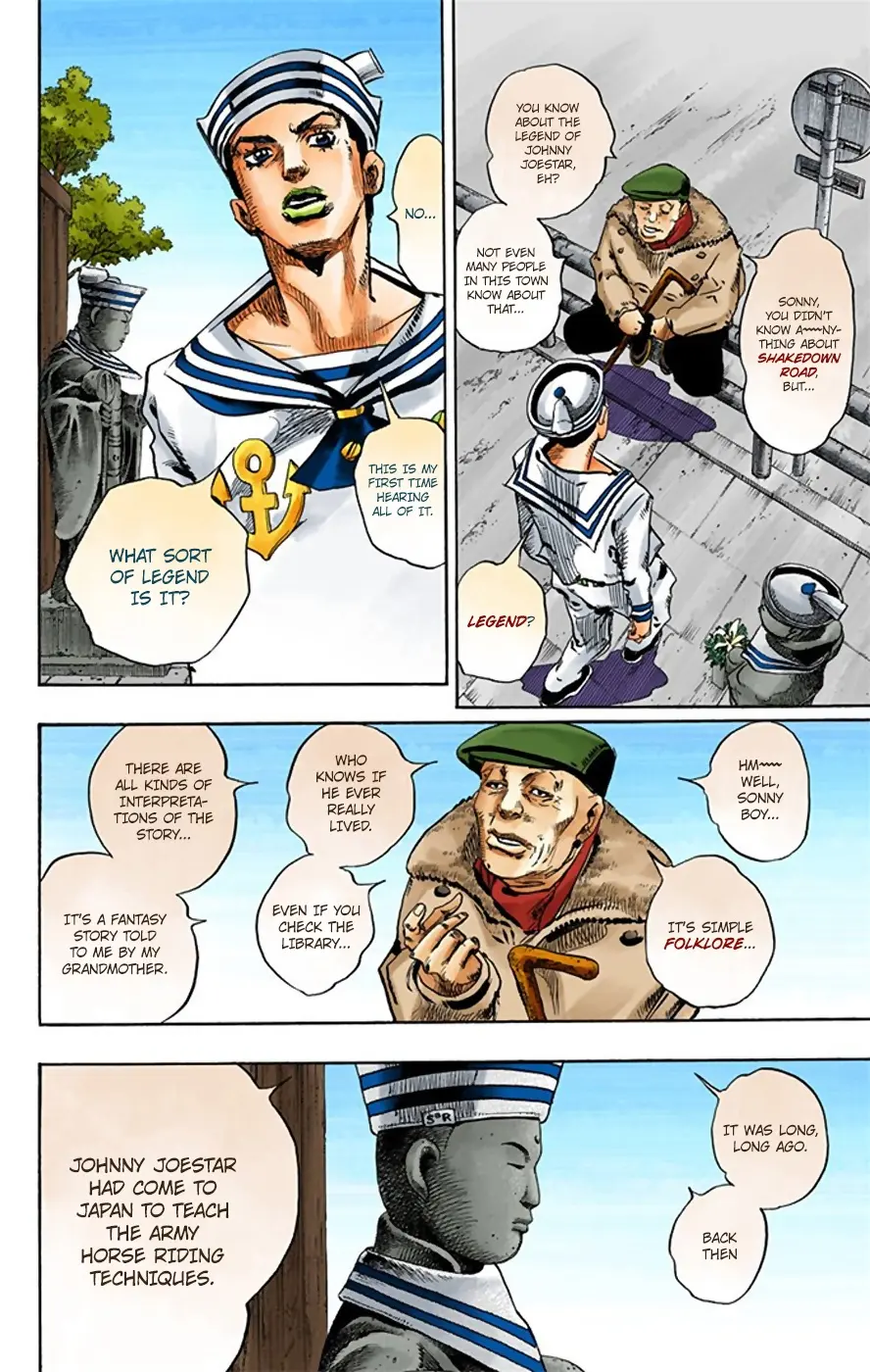 JoJo's Bizarre Adventure, Part 8: JoJolion Colored Manga, chapter 21, page 40