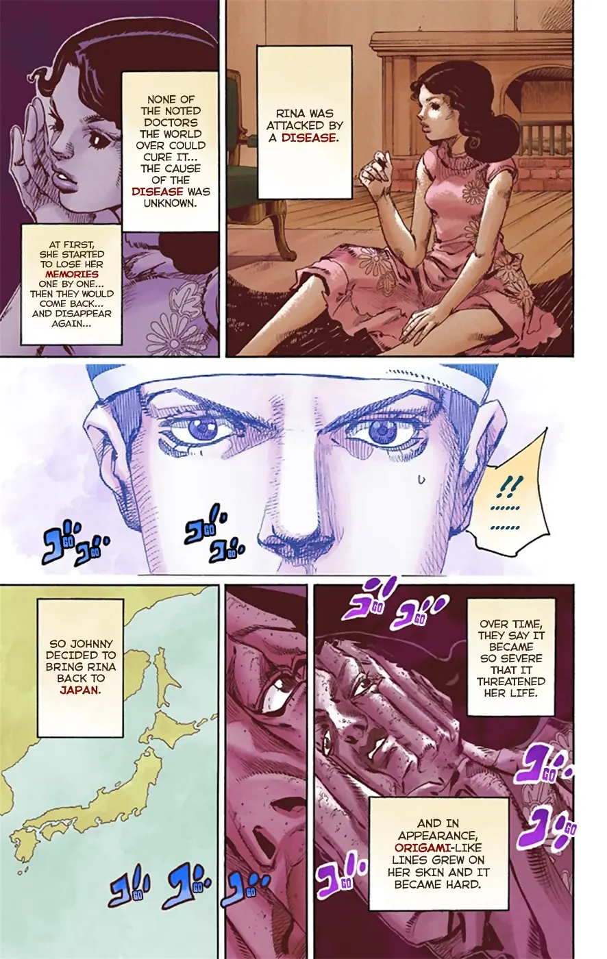 JoJo's Bizarre Adventure, Part 8: JoJolion Colored Manga, chapter 21, page 43