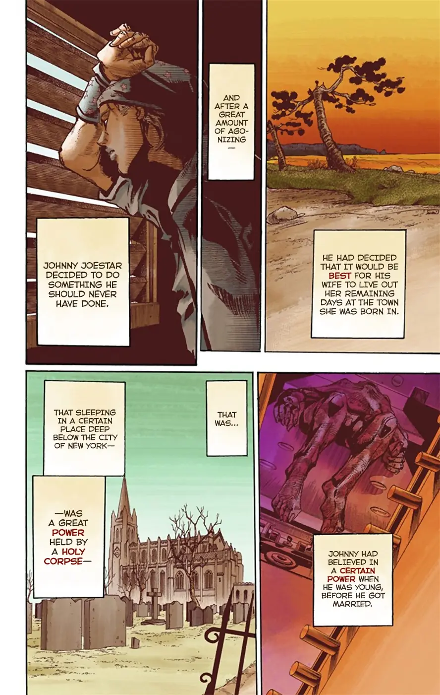 JoJo's Bizarre Adventure, Part 8: JoJolion Colored Manga, chapter 21, page 44