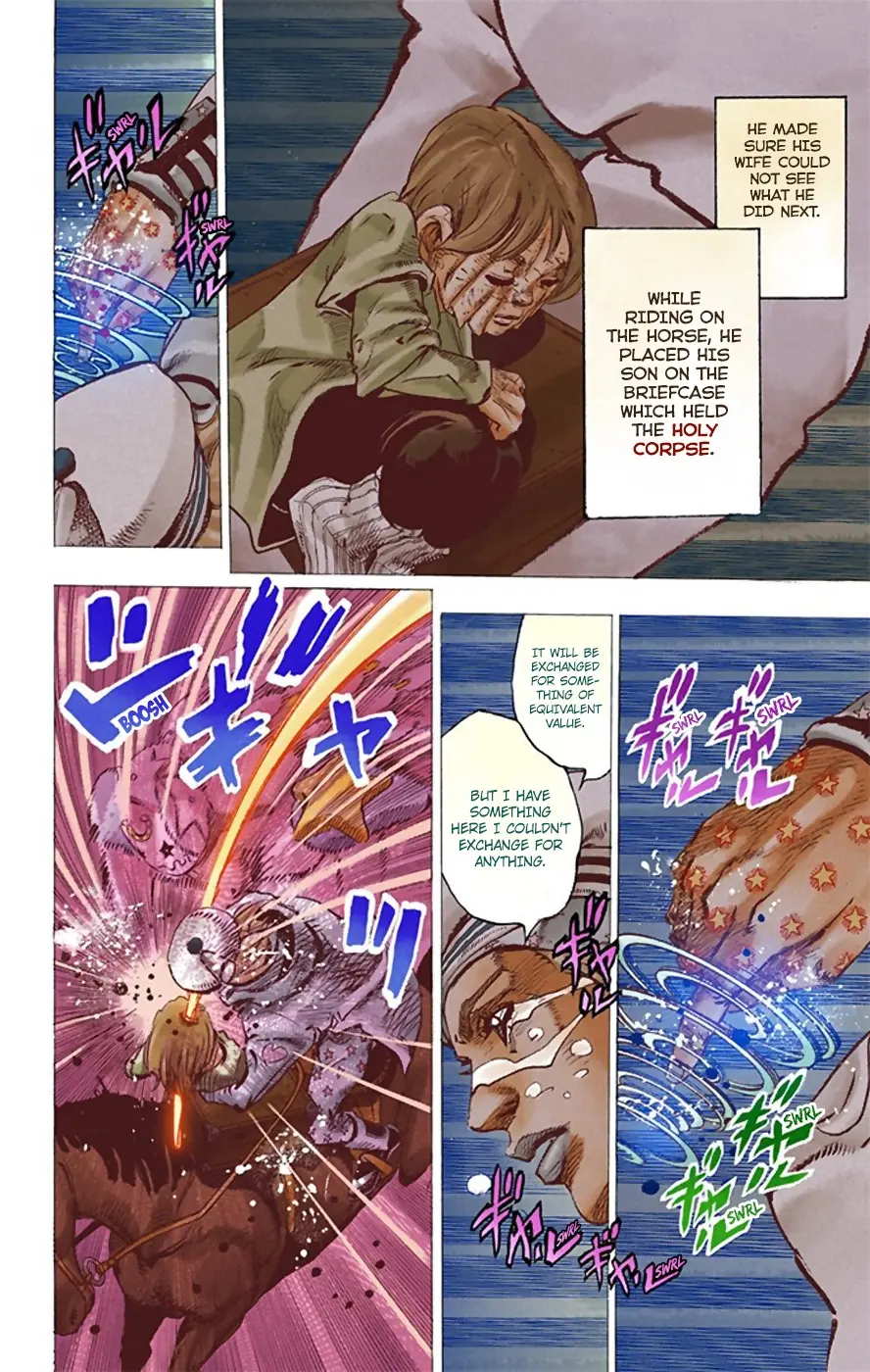 JoJo's Bizarre Adventure, Part 8: JoJolion Colored Manga, chapter 22, page 12