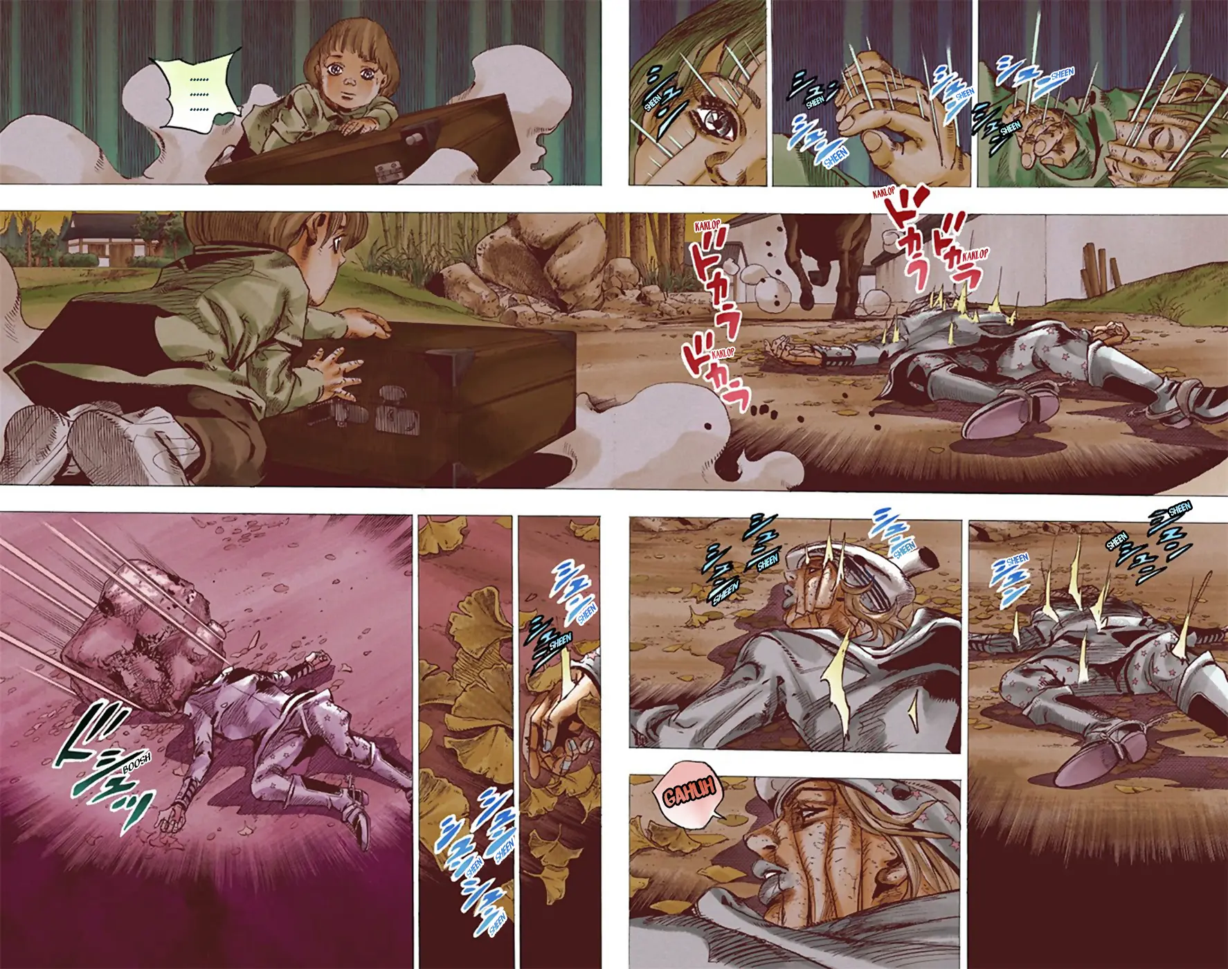 JoJo's Bizarre Adventure, Part 8: JoJolion Colored Manga, chapter 22, page 14