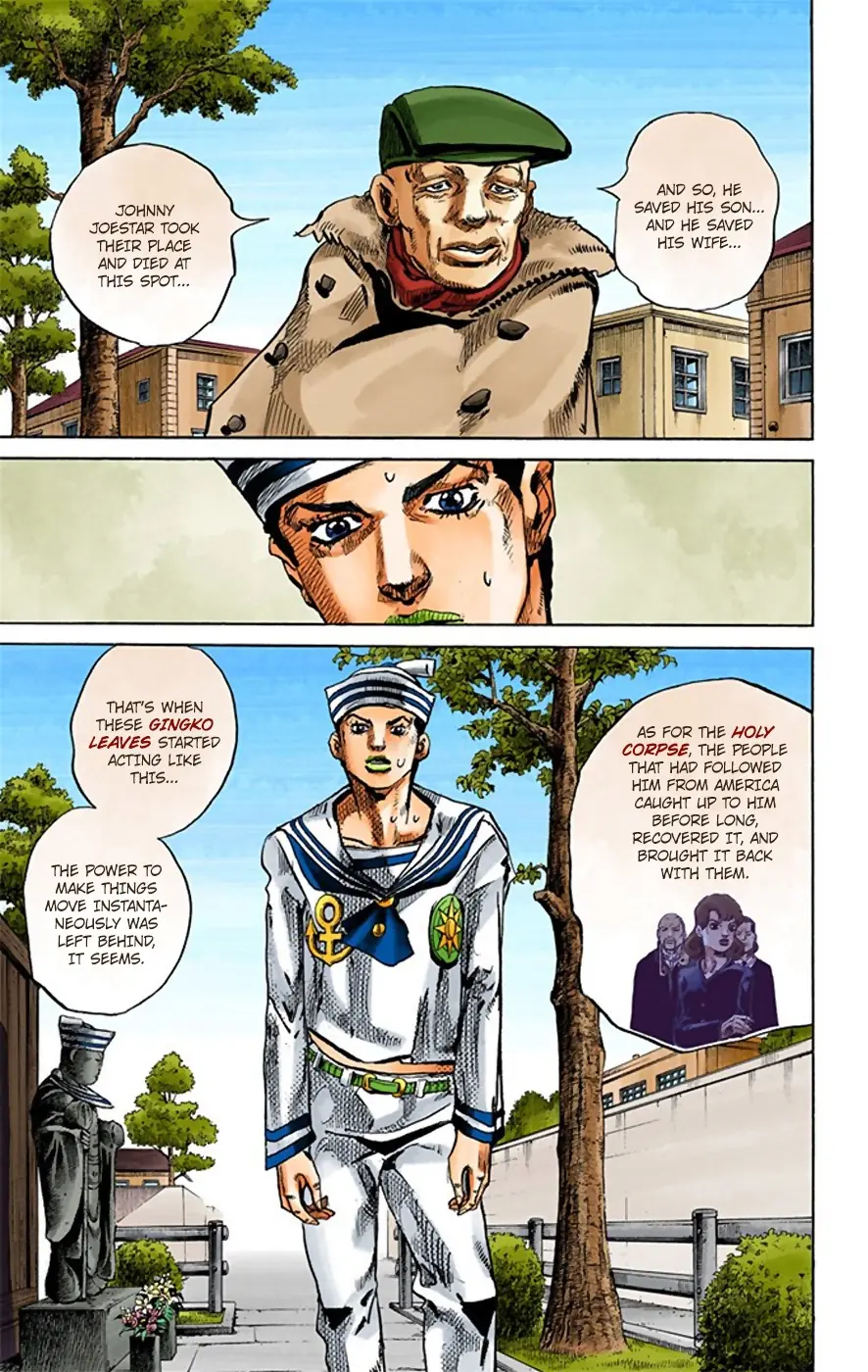 JoJo's Bizarre Adventure, Part 8: JoJolion Colored Manga, chapter 22, page 16