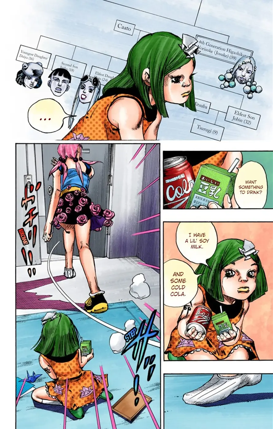 JoJo's Bizarre Adventure, Part 8: JoJolion Colored Manga, chapter 23, page 12