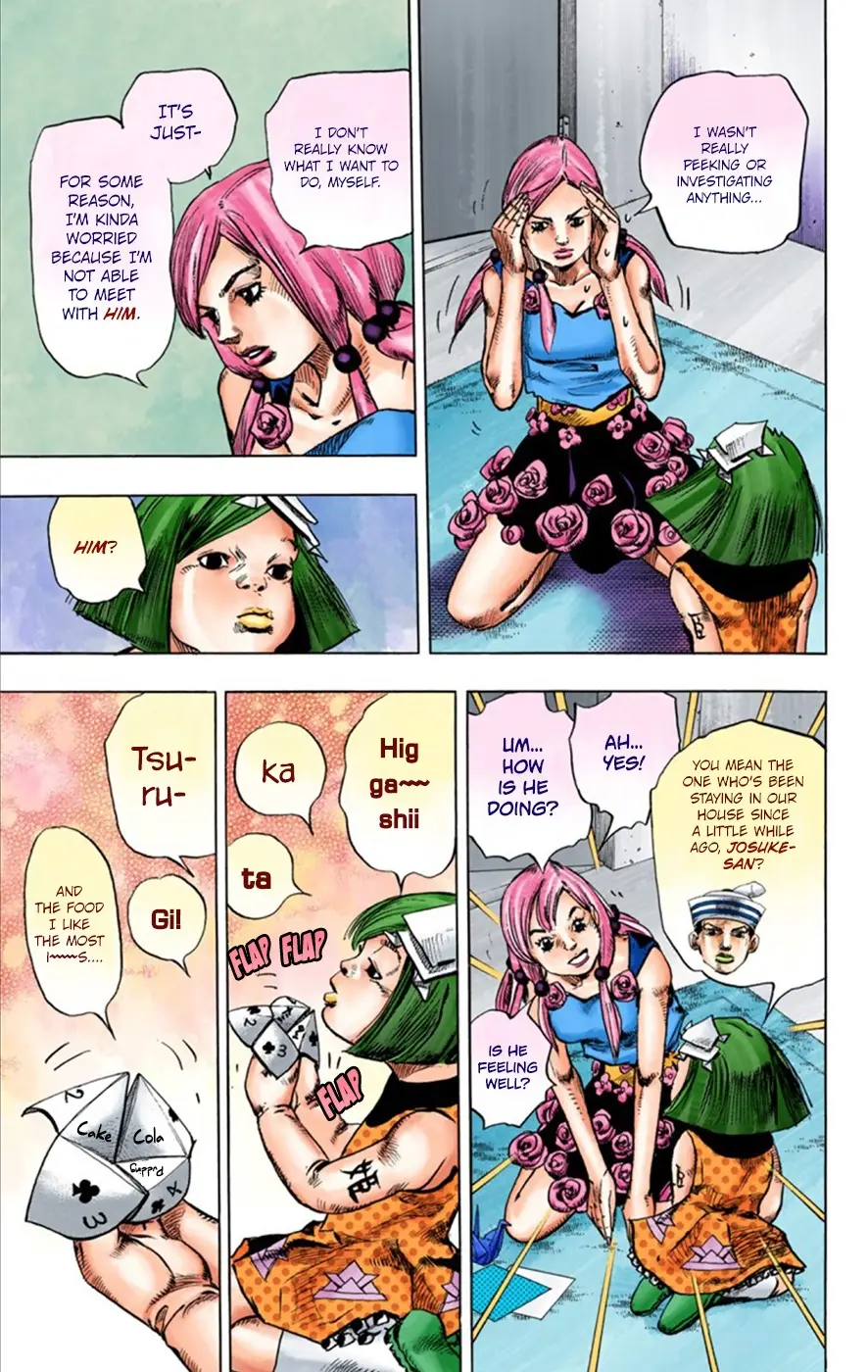 JoJo's Bizarre Adventure, Part 8: JoJolion Colored Manga, chapter 23, page 19