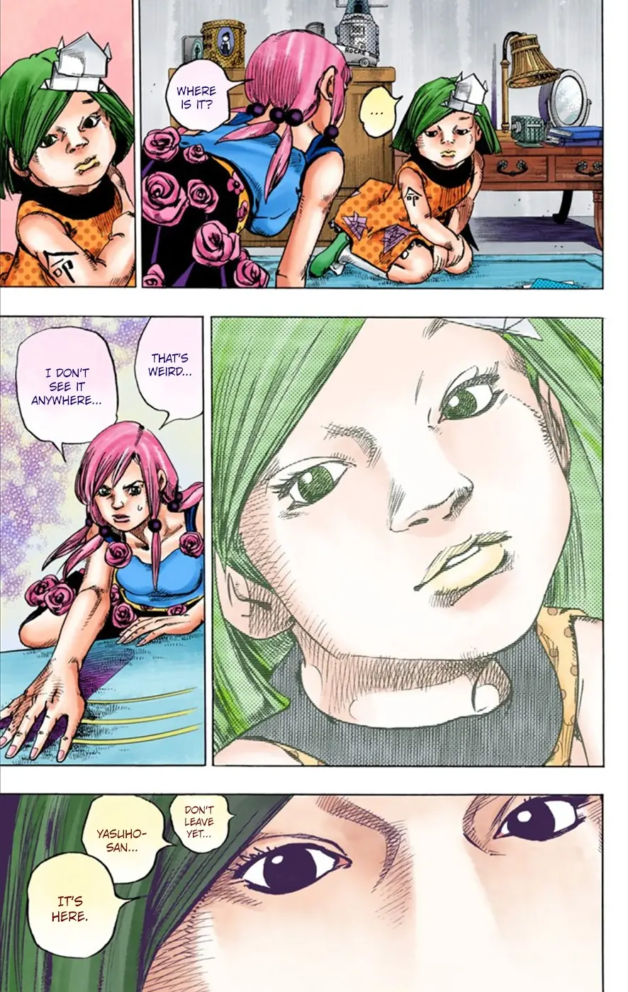 JoJo's Bizarre Adventure, Part 8: JoJolion Colored Manga, chapter 23, page 34