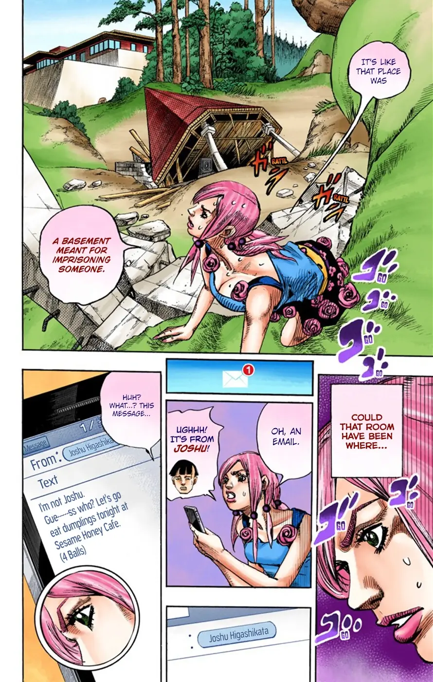 JoJo's Bizarre Adventure, Part 8: JoJolion Colored Manga, chapter 24, page 13