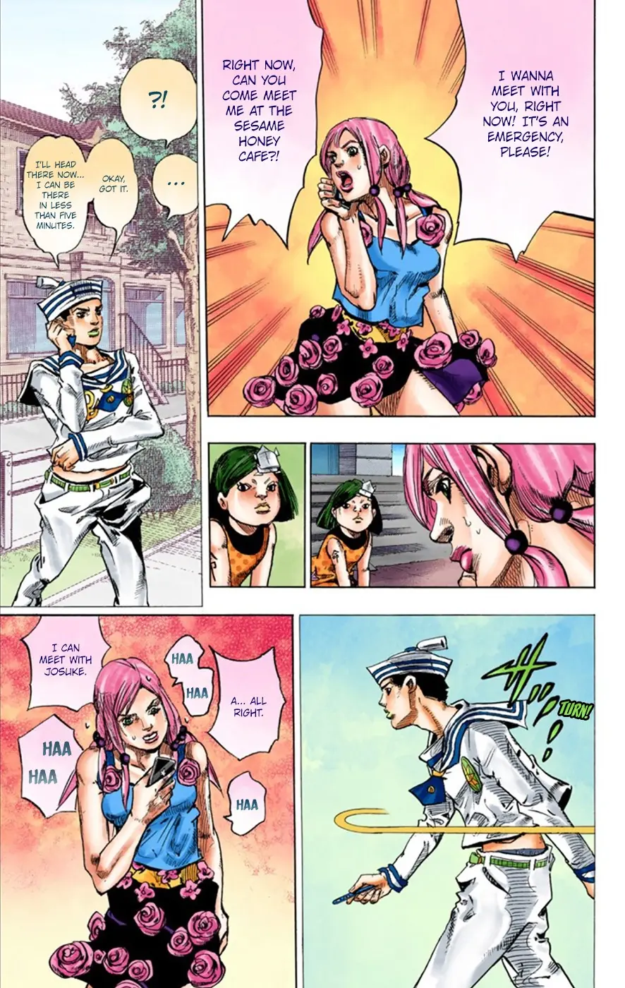 JoJo's Bizarre Adventure, Part 8: JoJolion Colored Manga, chapter 24, page 41