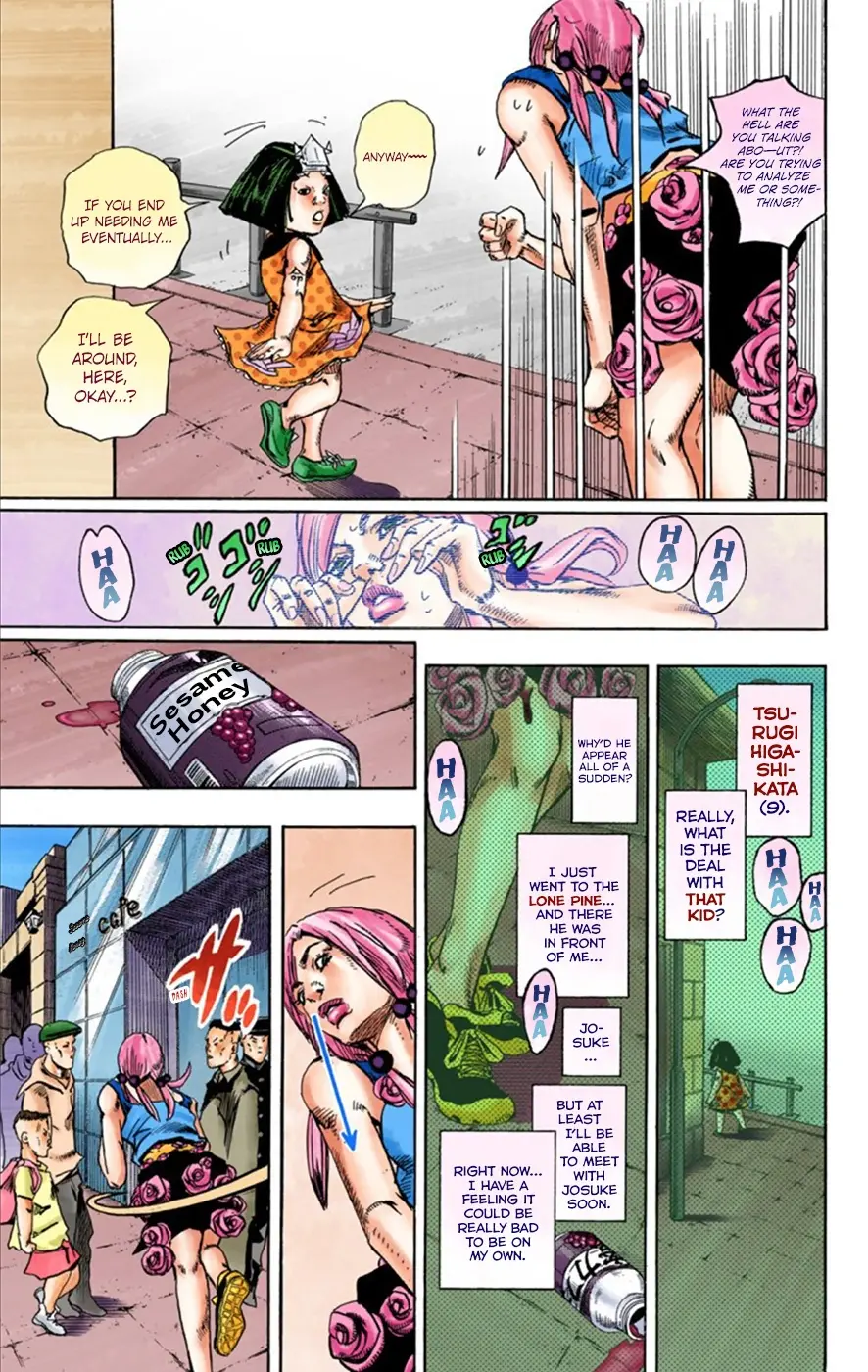 JoJo's Bizarre Adventure, Part 8: JoJolion Colored Manga, chapter 25, page 7
