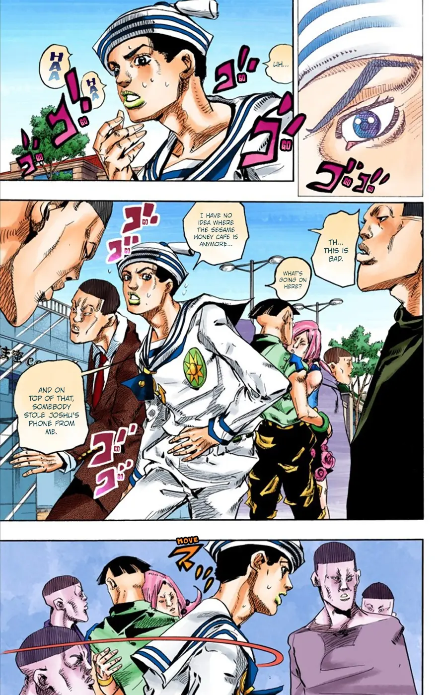 JoJo's Bizarre Adventure, Part 8: JoJolion Colored Manga, chapter 25, page 23