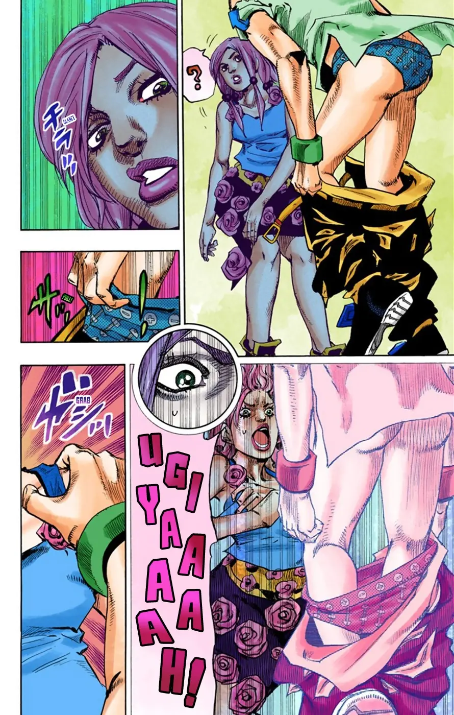 JoJo's Bizarre Adventure, Part 8: JoJolion Colored Manga, chapter 25, page 28