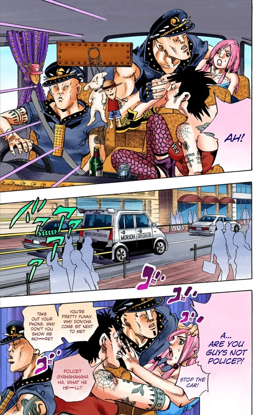 JoJo's Bizarre Adventure, Part 8: JoJolion Colored Manga, chapter 25, page 35