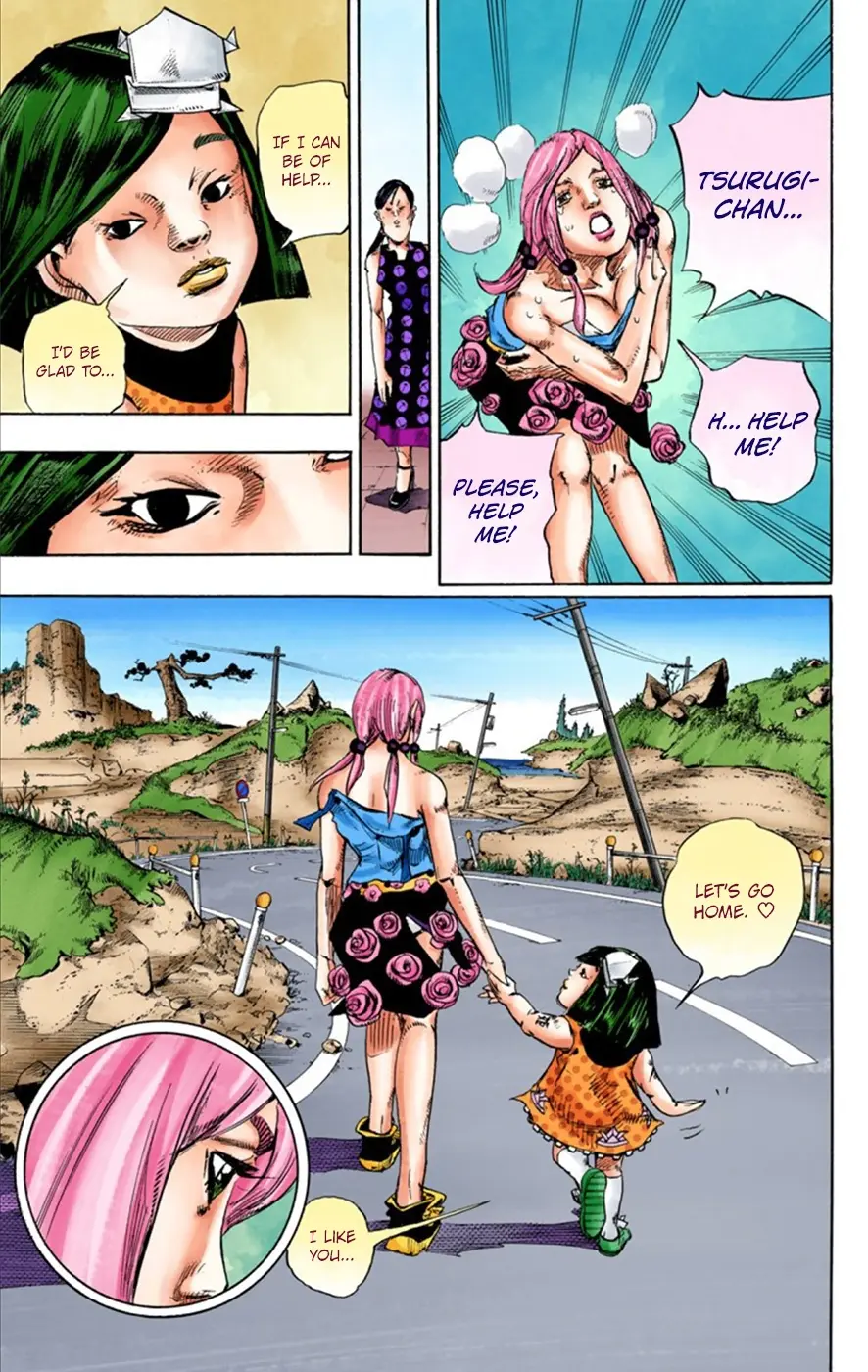 JoJo's Bizarre Adventure, Part 8: JoJolion Colored Manga, chapter 25, page 43