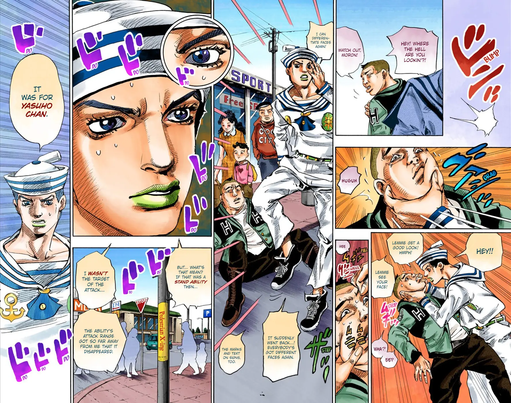 JoJo's Bizarre Adventure, Part 8: JoJolion Colored Manga, chapter 25, page 44
