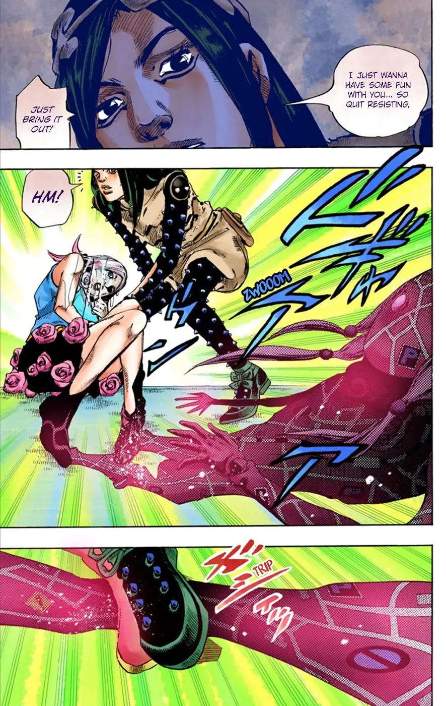 JoJo's Bizarre Adventure, Part 8: JoJolion Colored Manga, chapter 26, page 27