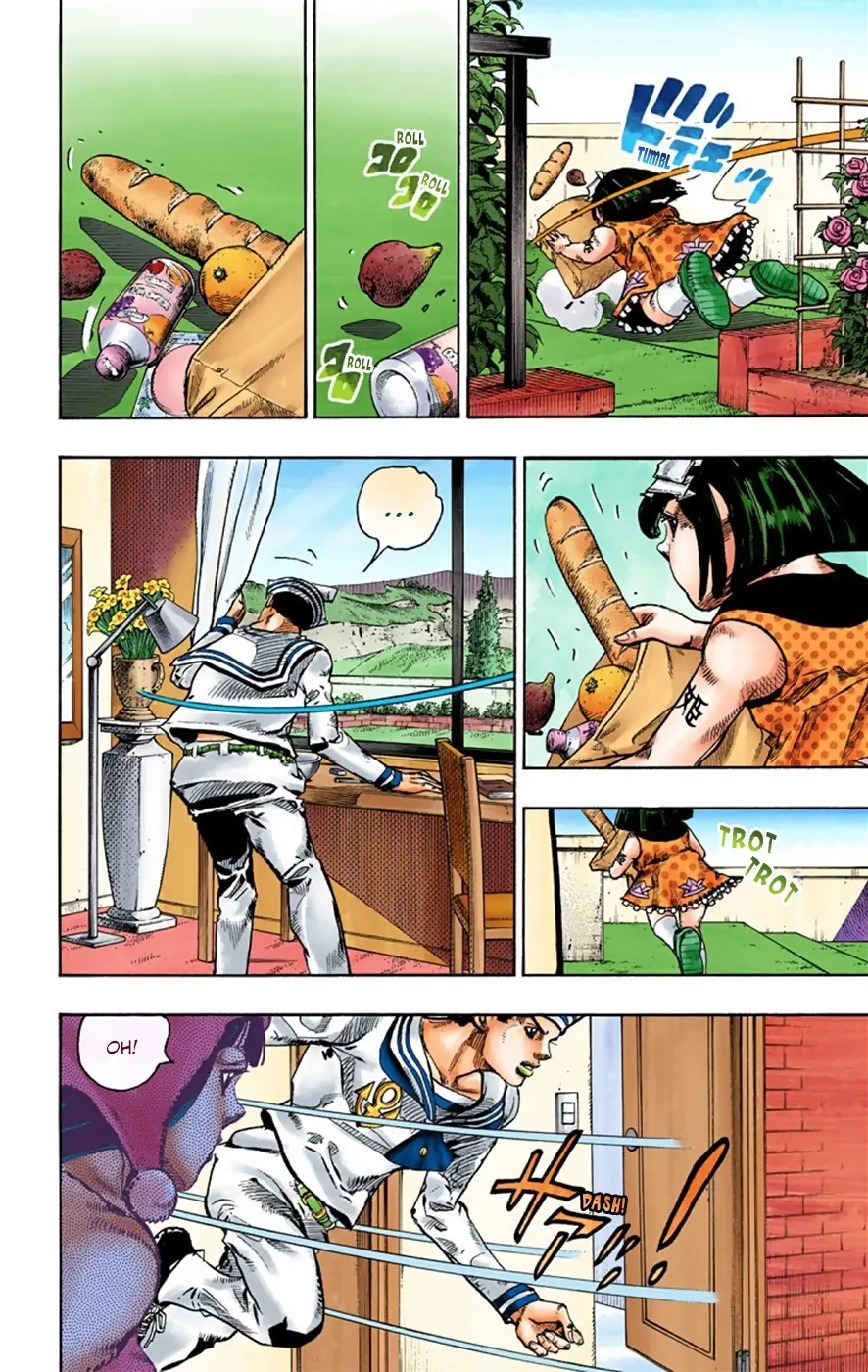 JoJo's Bizarre Adventure, Part 8: JoJolion Colored Manga, chapter 27, page 9