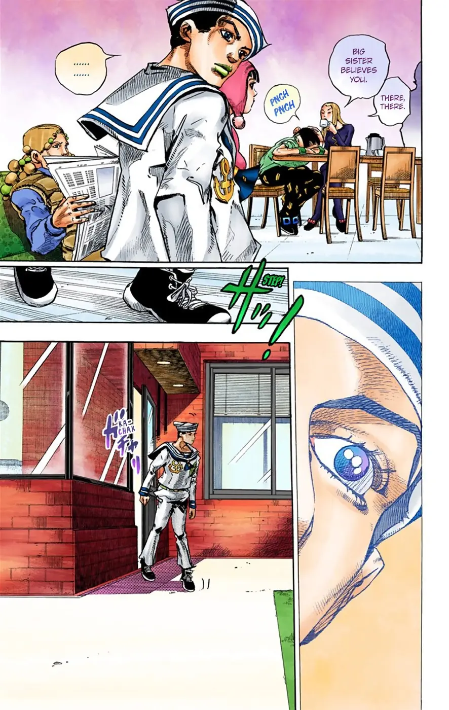 JoJo's Bizarre Adventure, Part 8: JoJolion Colored Manga, chapter 27, page 16