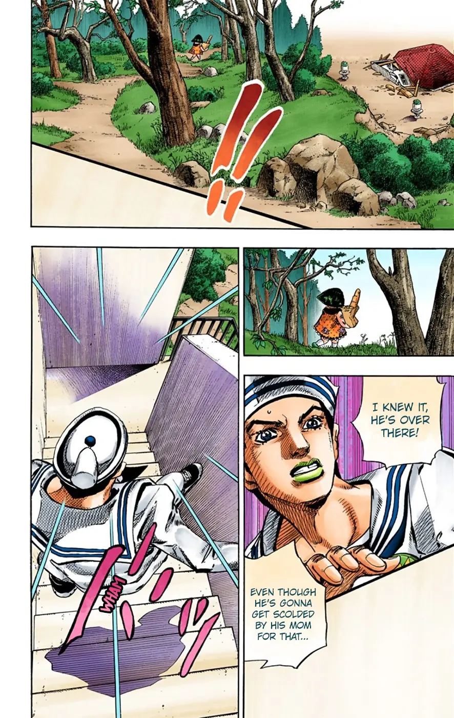JoJo's Bizarre Adventure, Part 8: JoJolion Colored Manga, chapter 27, page 18