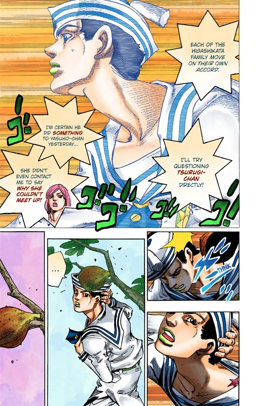 JoJo's Bizarre Adventure, Part 8: JoJolion Colored Manga, chapter 27, page 19