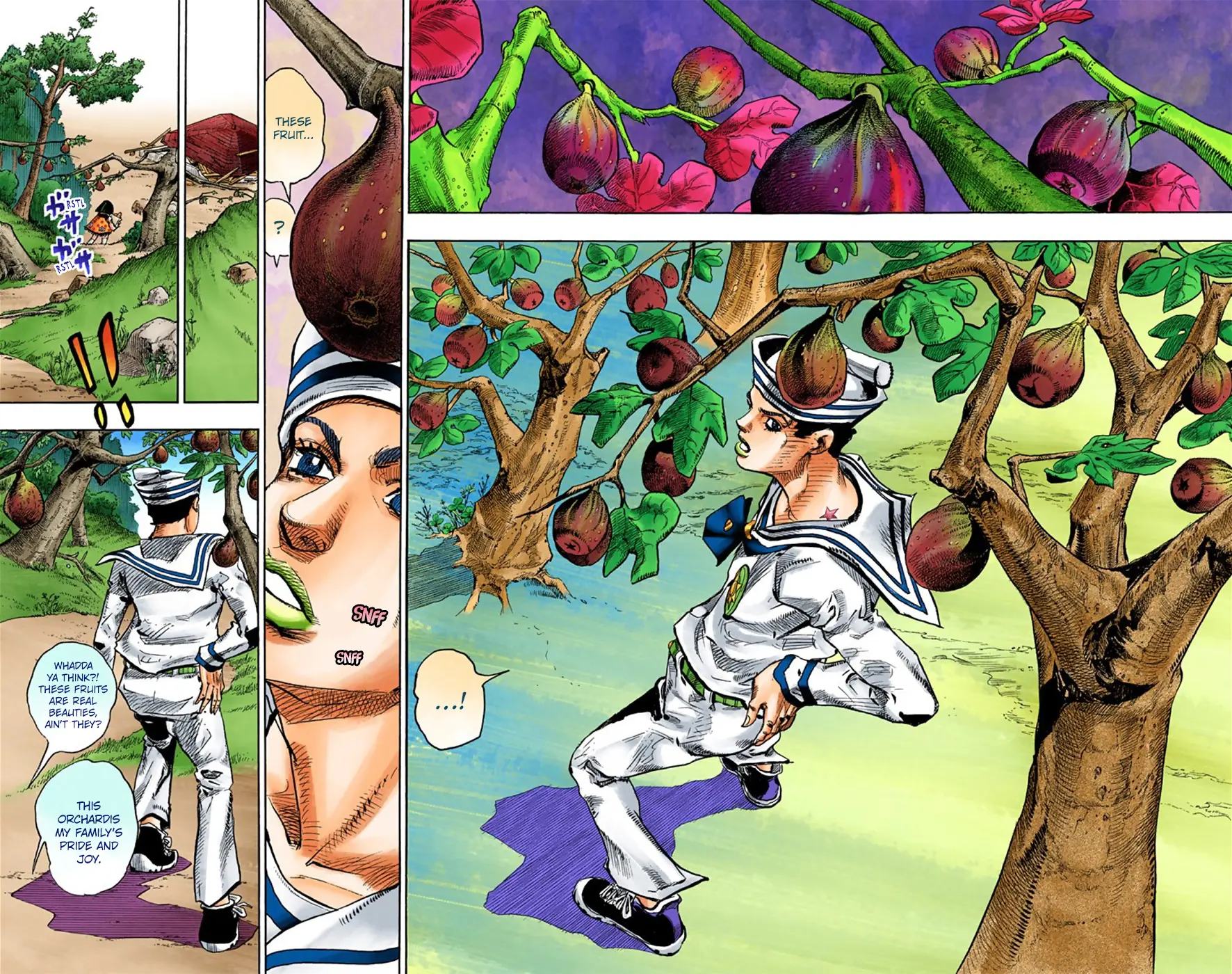 JoJo's Bizarre Adventure, Part 8: JoJolion Colored Manga, chapter 27, page 20