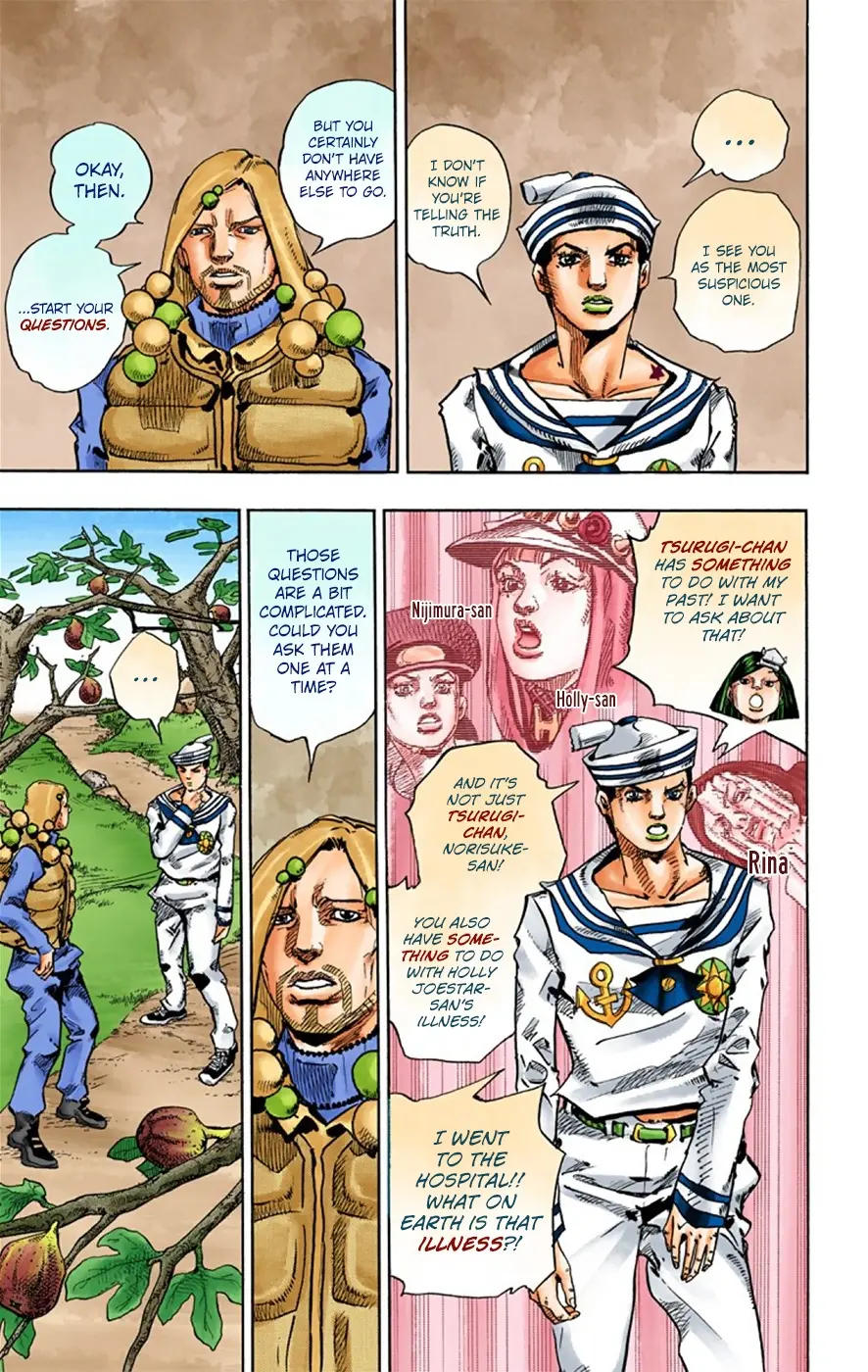 JoJo's Bizarre Adventure, Part 8: JoJolion Colored Manga, chapter 27, page 24