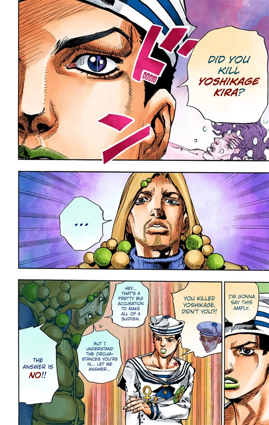 JoJo's Bizarre Adventure, Part 8: JoJolion Colored Manga, chapter 27, page 25