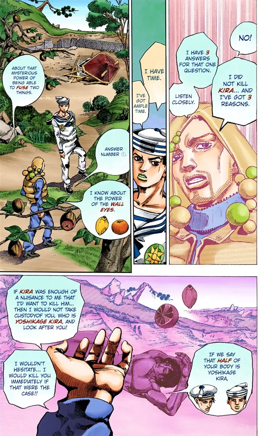 JoJo's Bizarre Adventure, Part 8: JoJolion Colored Manga, chapter 27, page 26