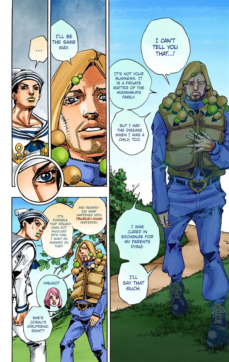 JoJo's Bizarre Adventure, Part 8: JoJolion Colored Manga, chapter 27, page 31