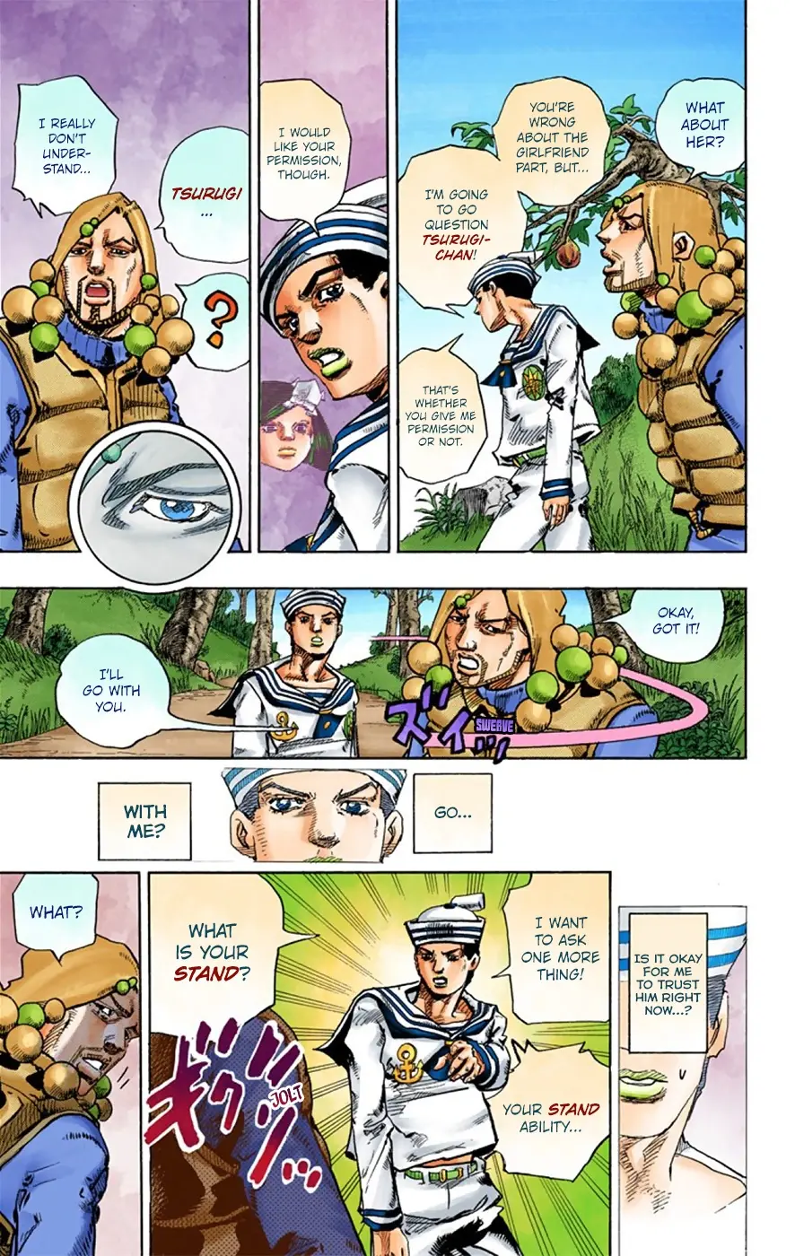 JoJo's Bizarre Adventure, Part 8: JoJolion Colored Manga, chapter 27, page 32