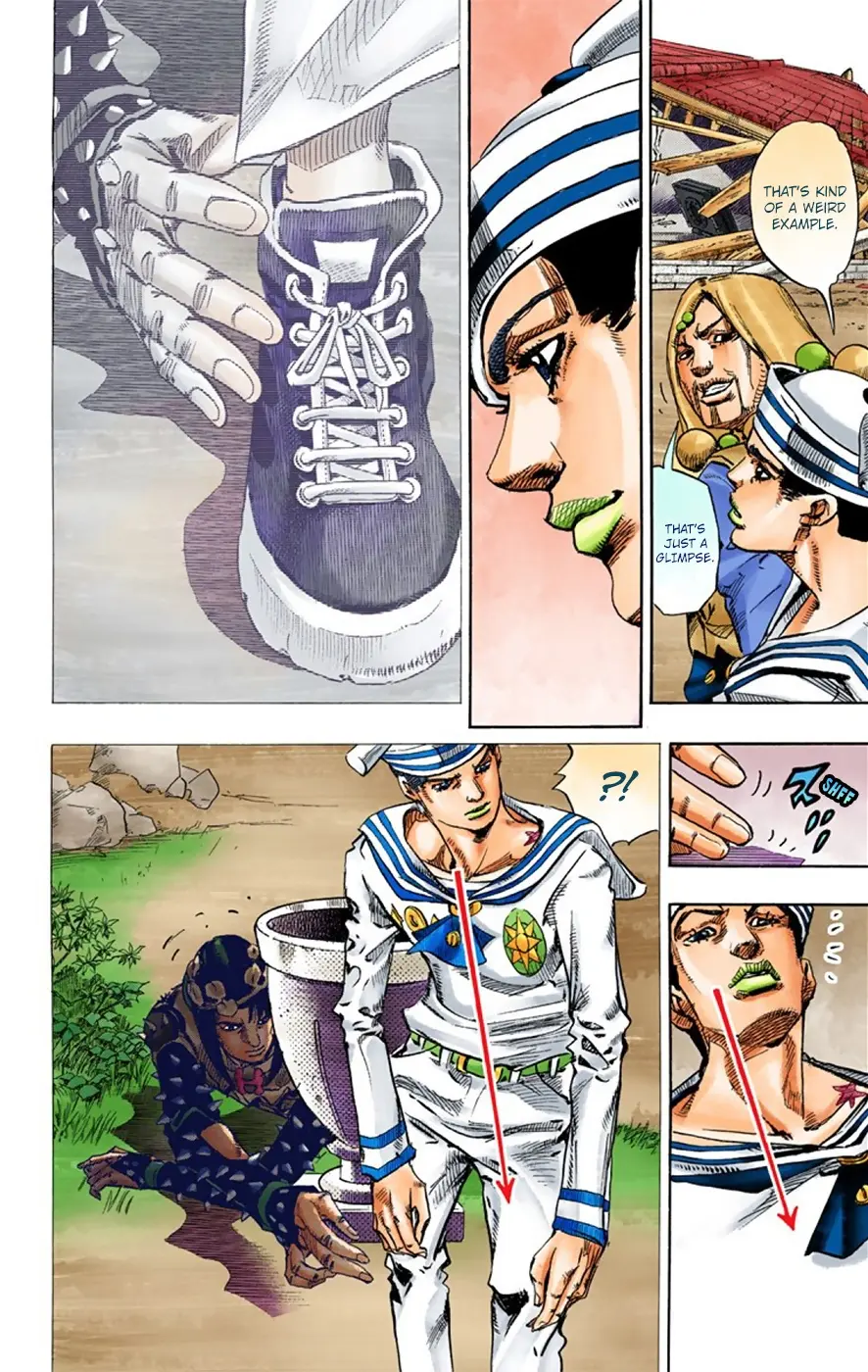 JoJo's Bizarre Adventure, Part 8: JoJolion Colored Manga, chapter 27, page 37
