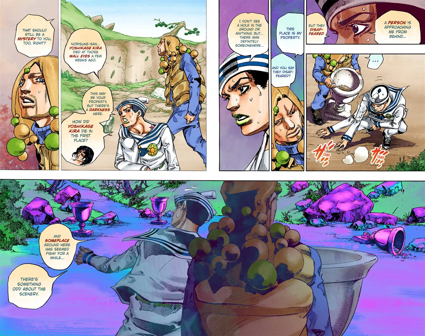 JoJo's Bizarre Adventure, Part 8: JoJolion Colored Manga, chapter 27, page 41