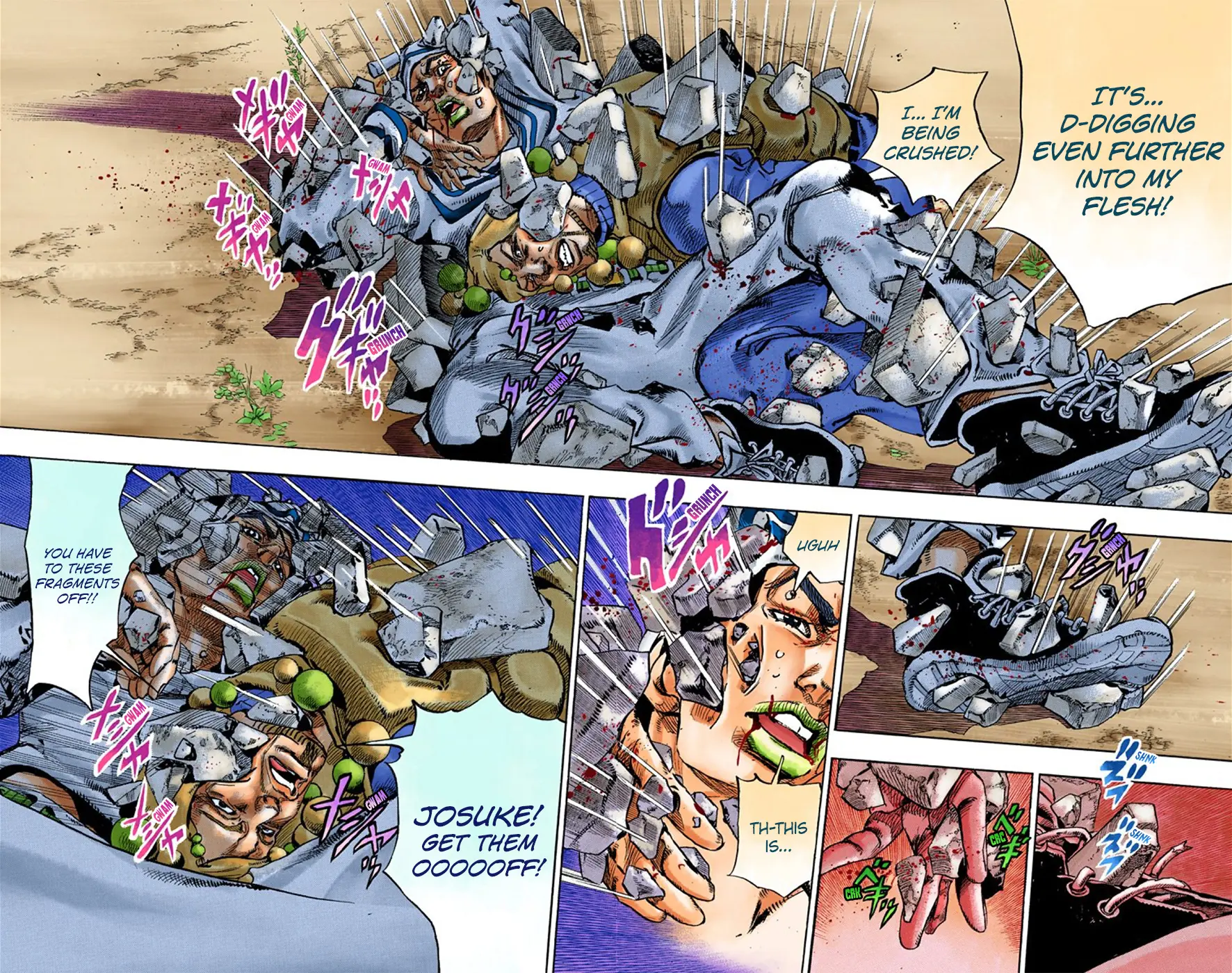 JoJo's Bizarre Adventure, Part 8: JoJolion Colored Manga, chapter 28, page 4