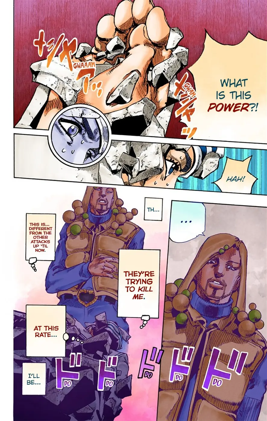JoJo's Bizarre Adventure, Part 8: JoJolion Colored Manga, chapter 28, page 7