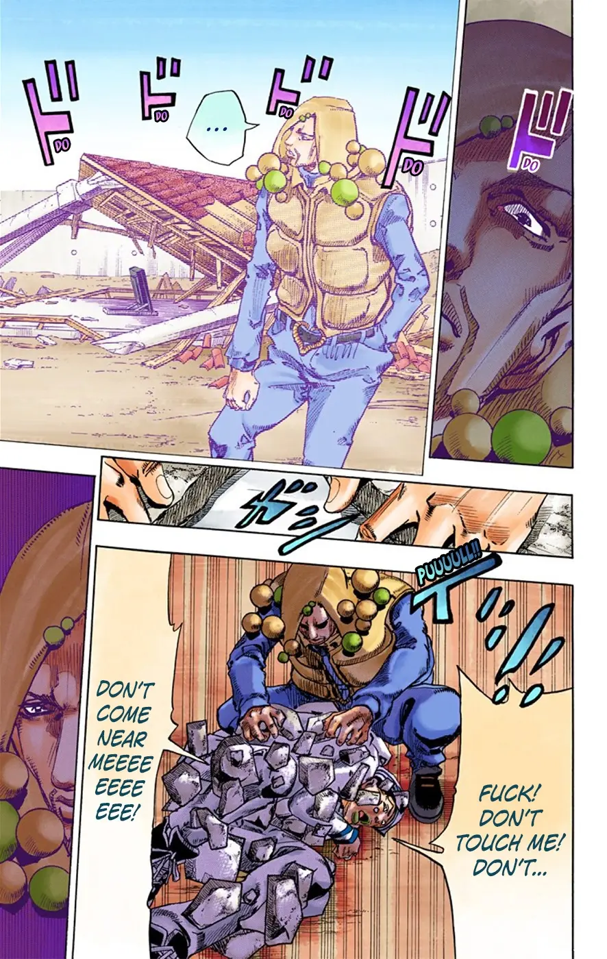 JoJo's Bizarre Adventure, Part 8: JoJolion Colored Manga, chapter 28, page 8