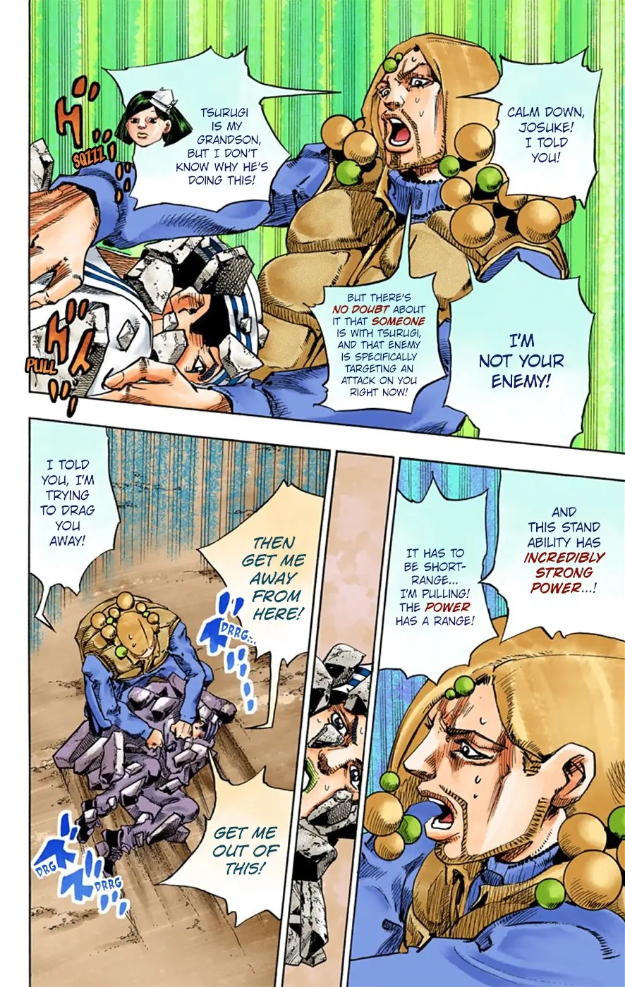 JoJo's Bizarre Adventure, Part 8: JoJolion Colored Manga, chapter 28, page 9