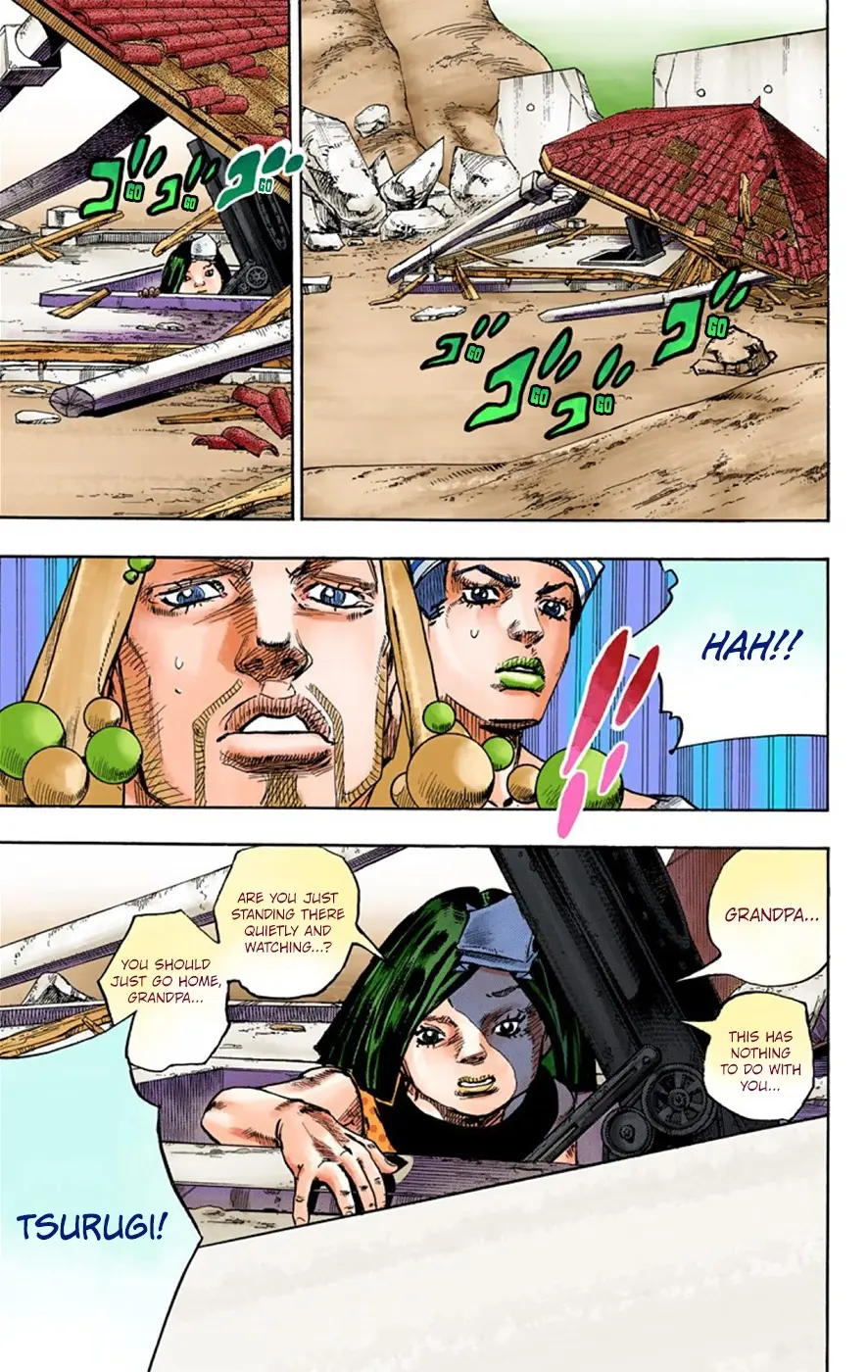 JoJo's Bizarre Adventure, Part 8: JoJolion Colored Manga, chapter 28, page 13