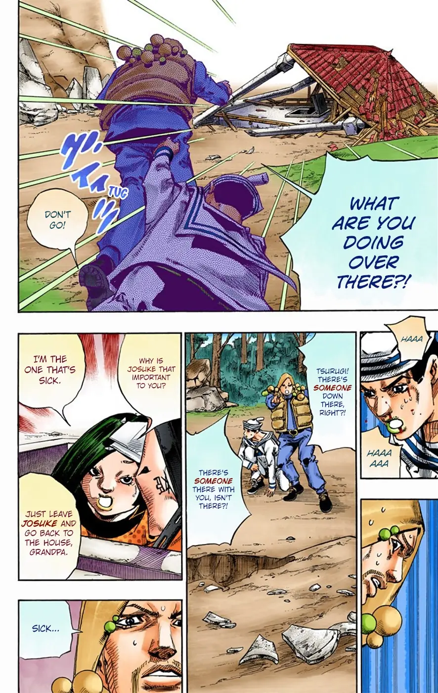 JoJo's Bizarre Adventure, Part 8: JoJolion Colored Manga, chapter 28, page 14