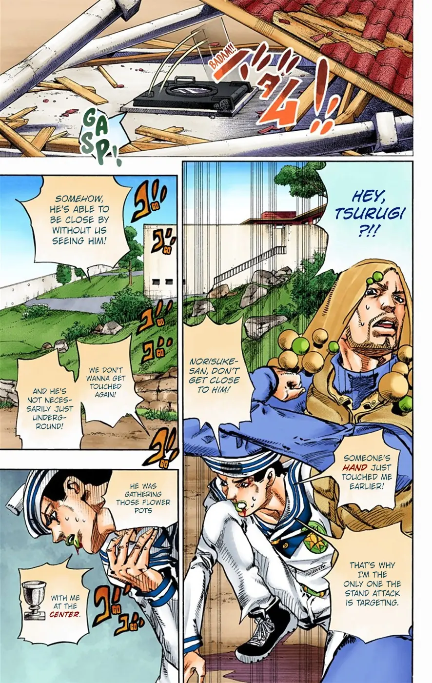 JoJo's Bizarre Adventure, Part 8: JoJolion Colored Manga, chapter 28, page 15