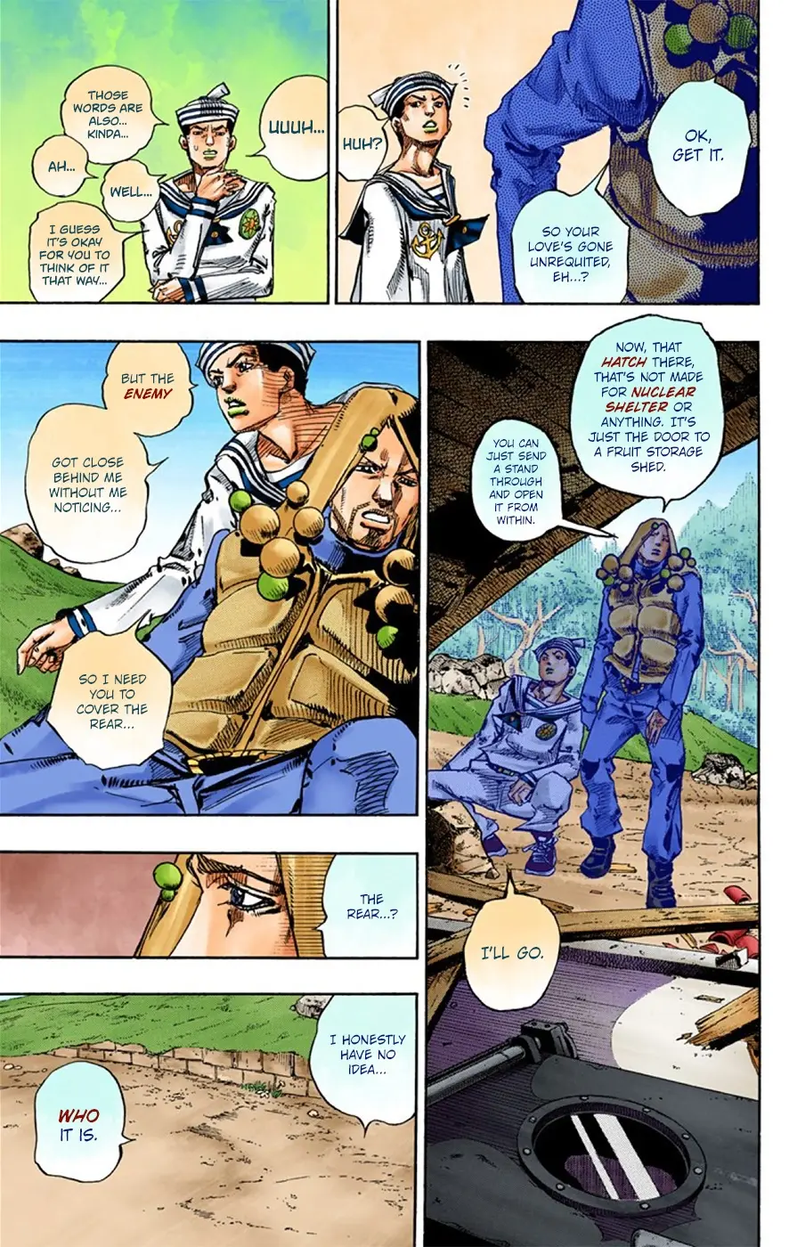 JoJo's Bizarre Adventure, Part 8: JoJolion Colored Manga, chapter 28, page 19