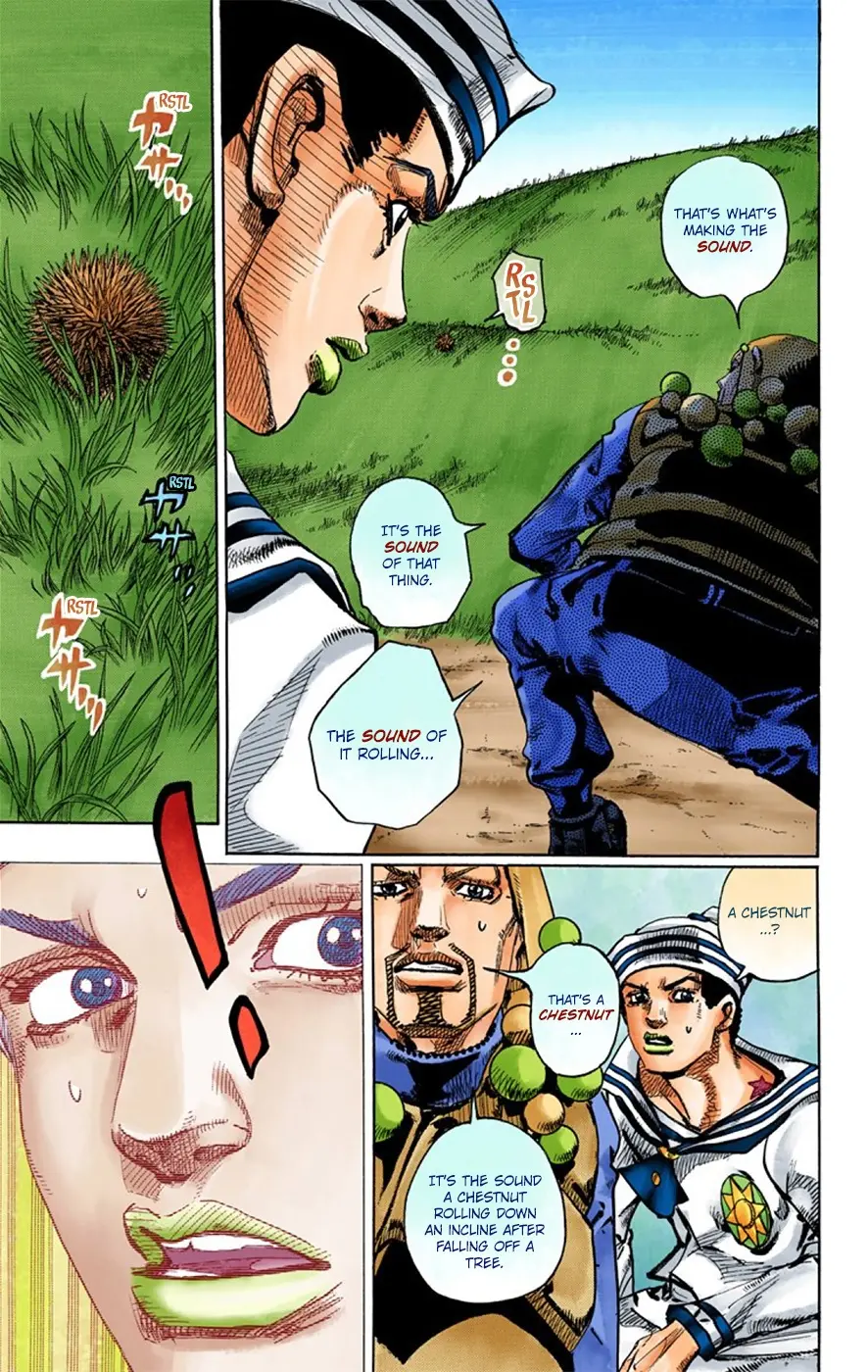 JoJo's Bizarre Adventure, Part 8: JoJolion Colored Manga, chapter 28, page 27