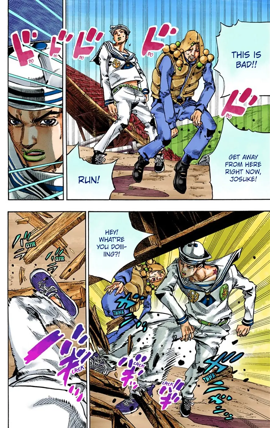 JoJo's Bizarre Adventure, Part 8: JoJolion Colored Manga, chapter 28, page 31